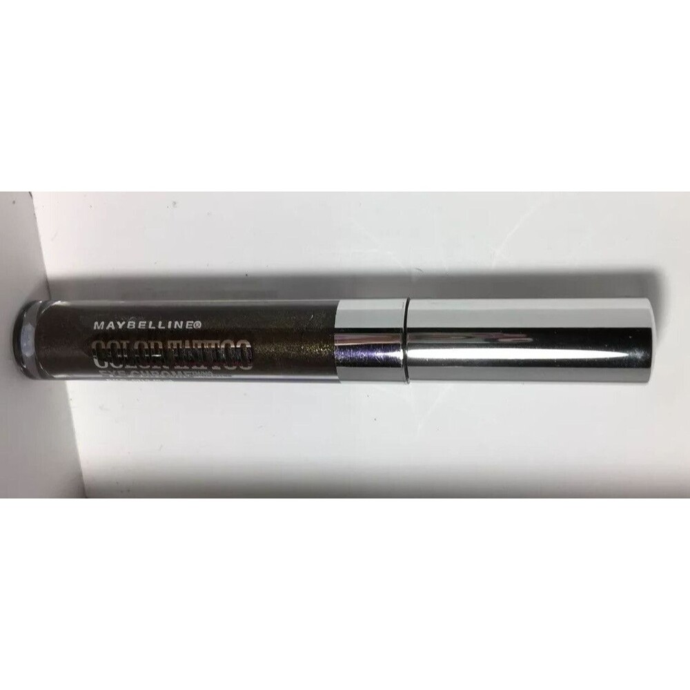 Maybelline Color Tattoo Eye Chrome Eyeshadow 530 Fools Gold .11 fl oz New